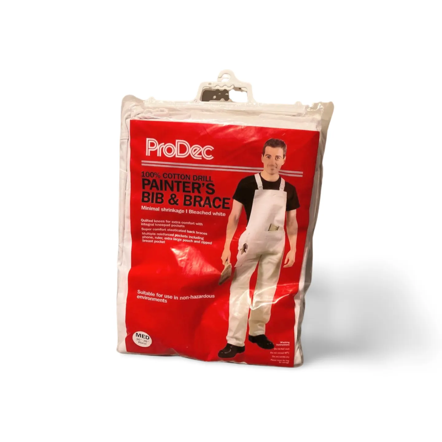 Decorators Dungarees - White x2