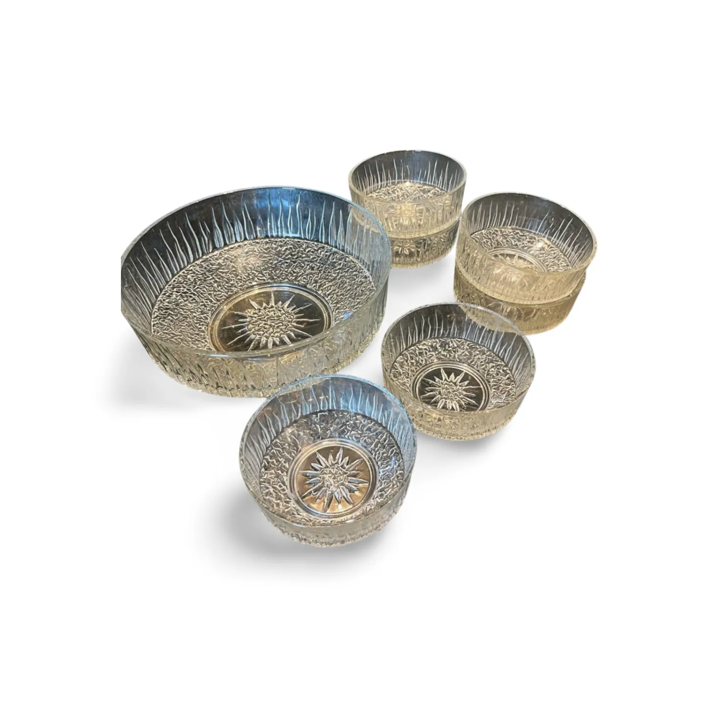 Fruit Bowl - Cut Glass 