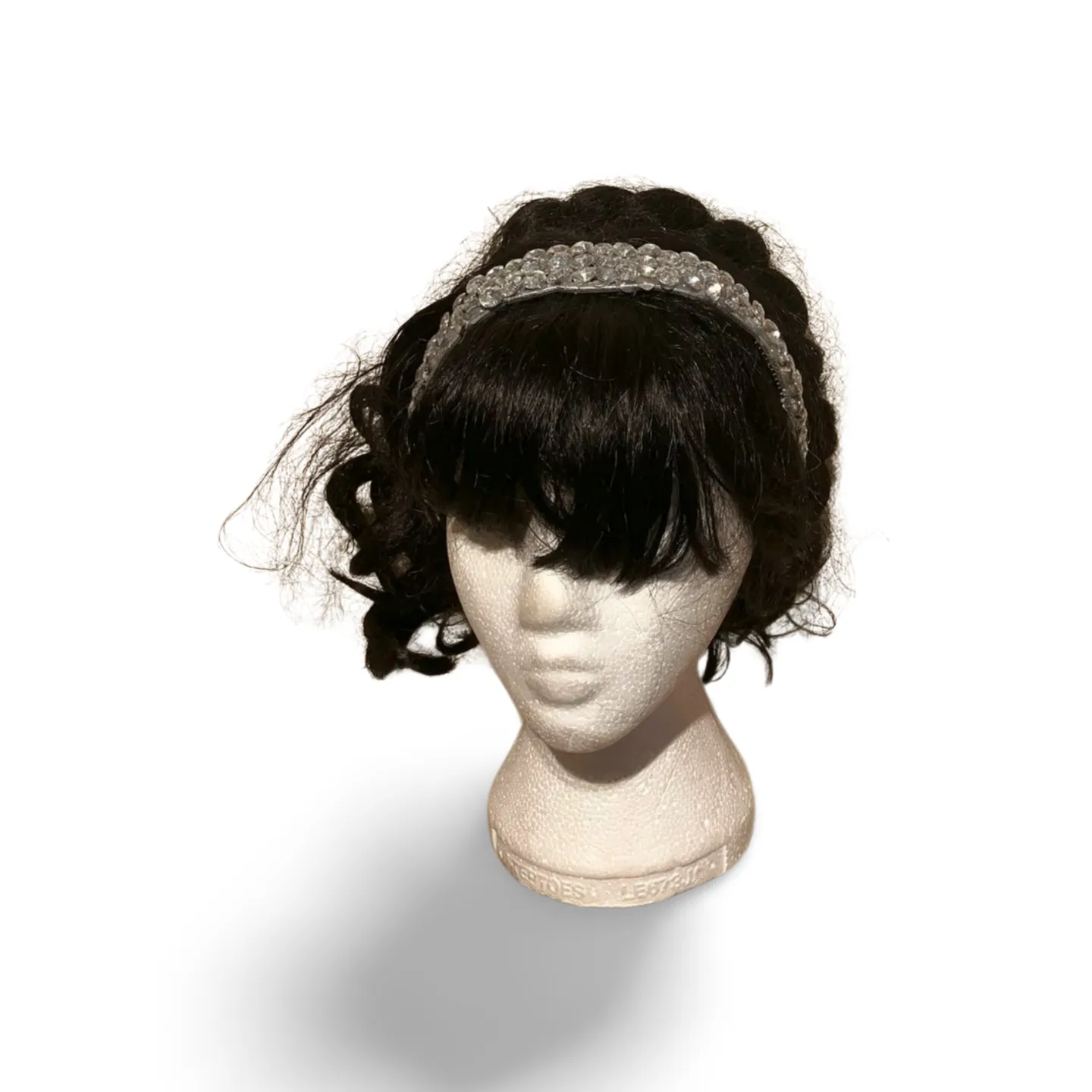 Headband Tiara - Silver and Crystal 