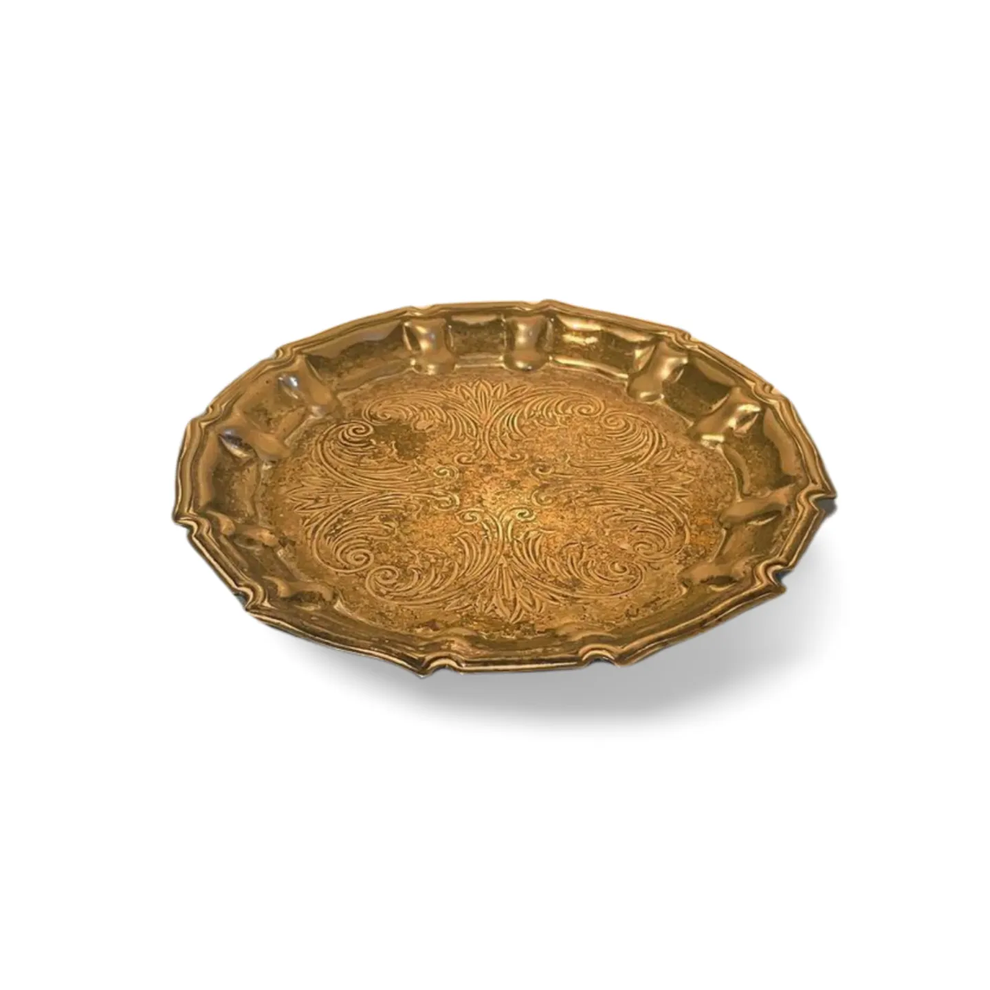 Trinket Tray - Silver Round