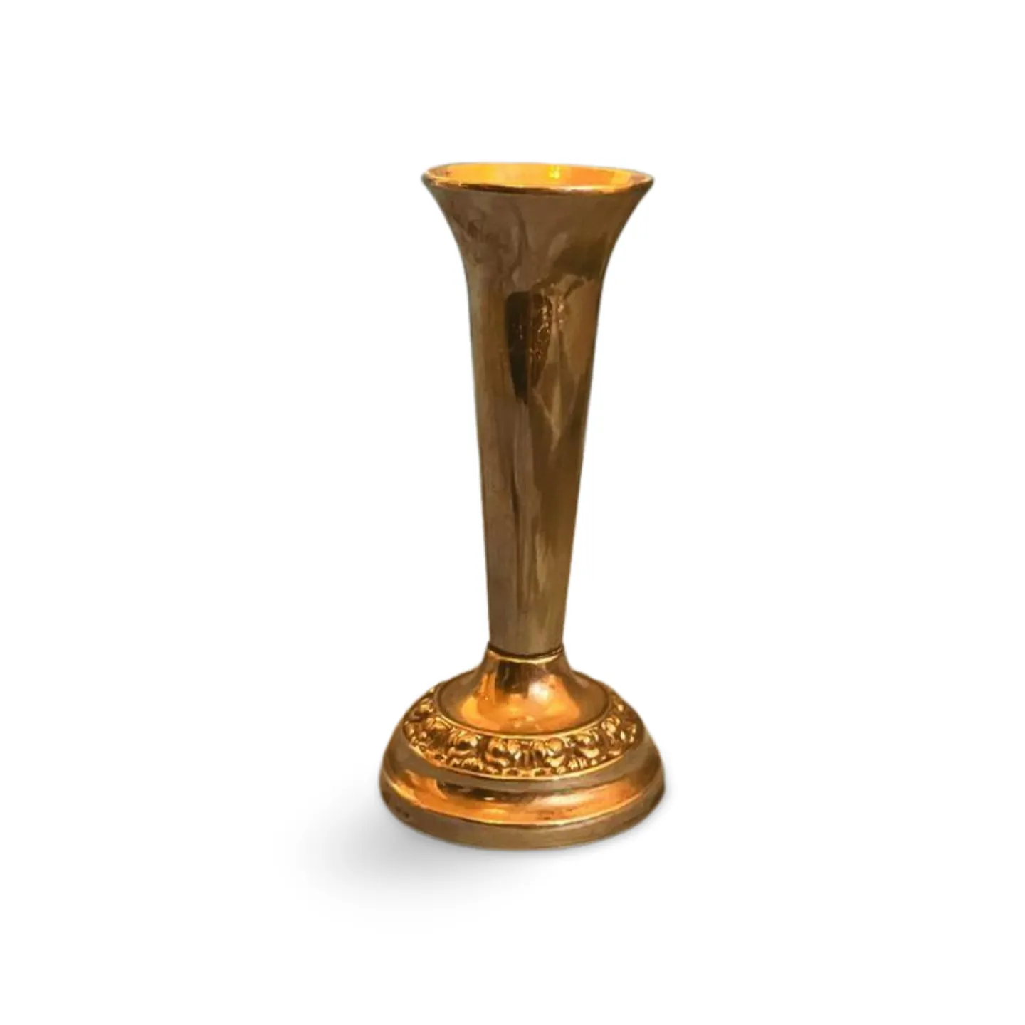 Vase - Single Silver Small Spray 