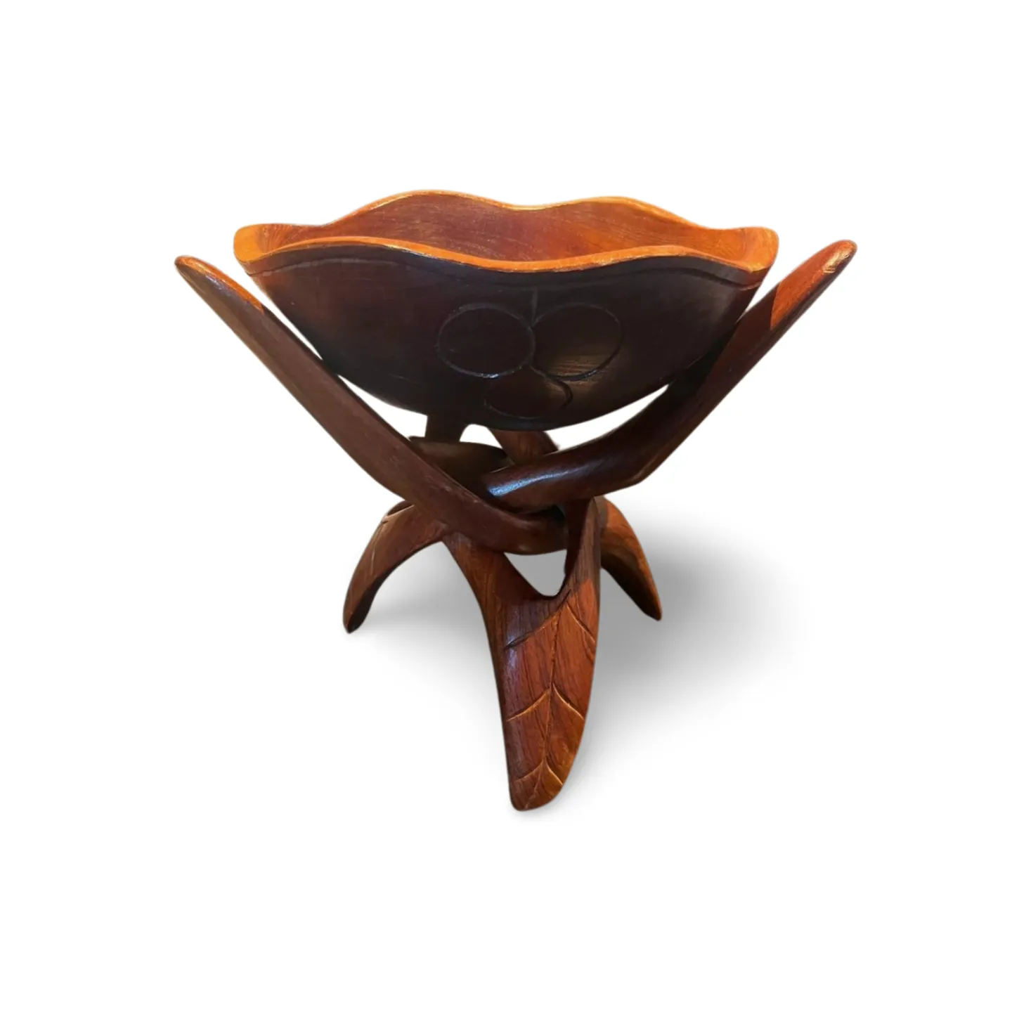 Fruit Bowl - Wooden on Stand