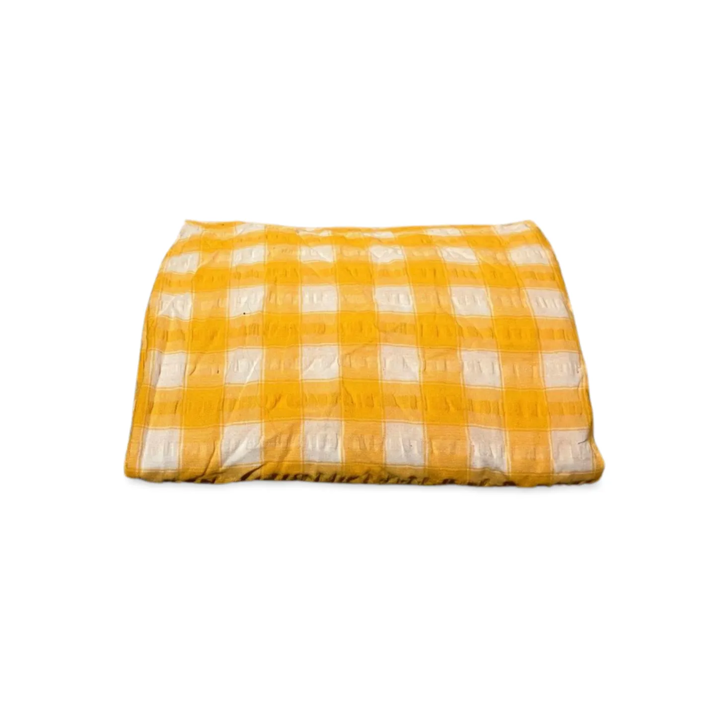Tablecloth - Yellow Check Square Type 2