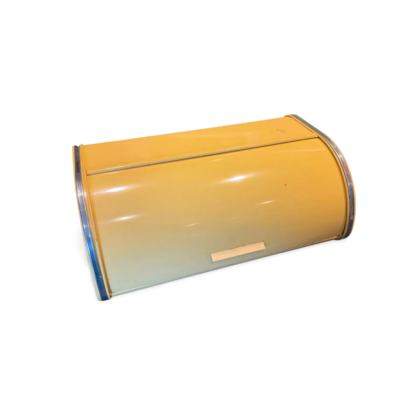 Bread Bin - Yellow 1970s