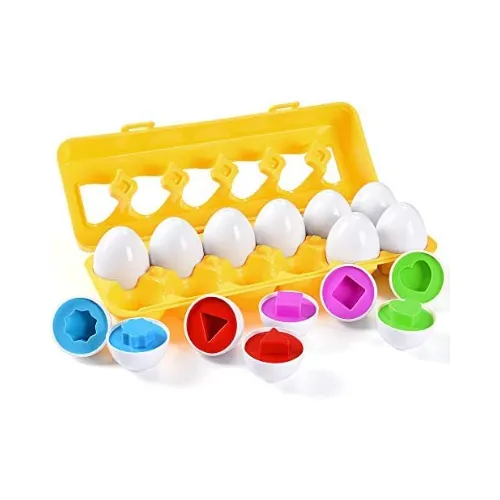 Color Shape Matching Eggs