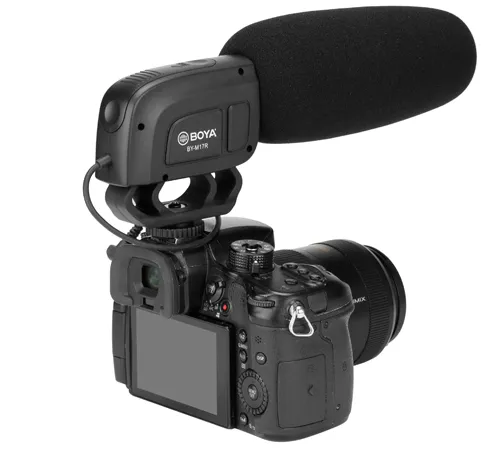 Boya BY-M17R on-camera microphone