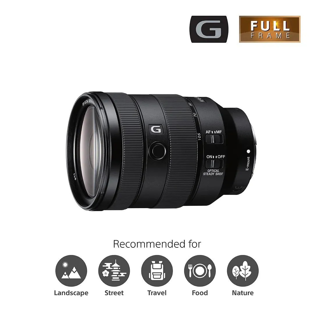 Sony FE 24-105mm  F/4  G OSS lens