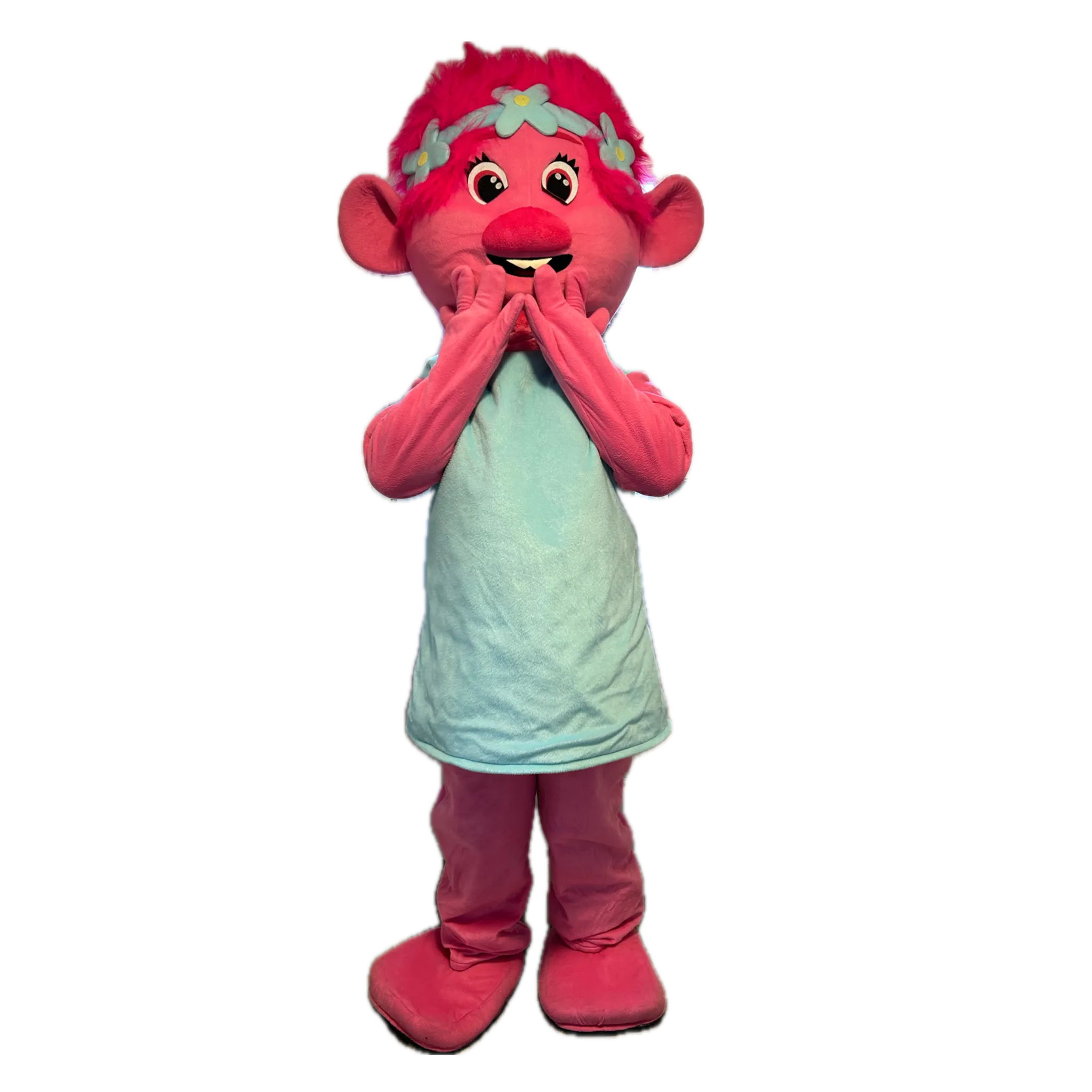 Mascotte Princesse Poppy