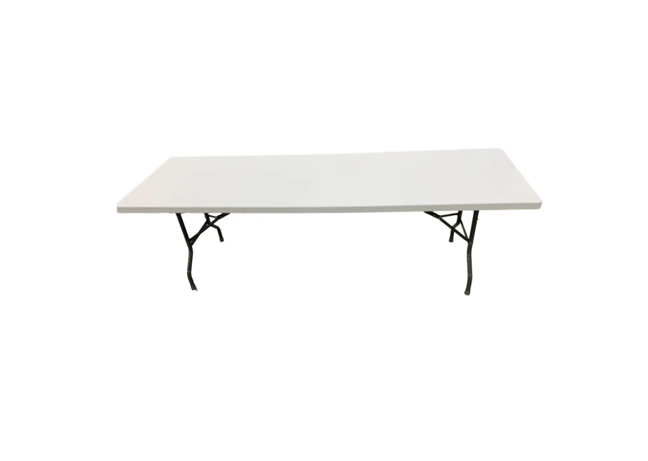 8' X 30" Resin Banquet Table