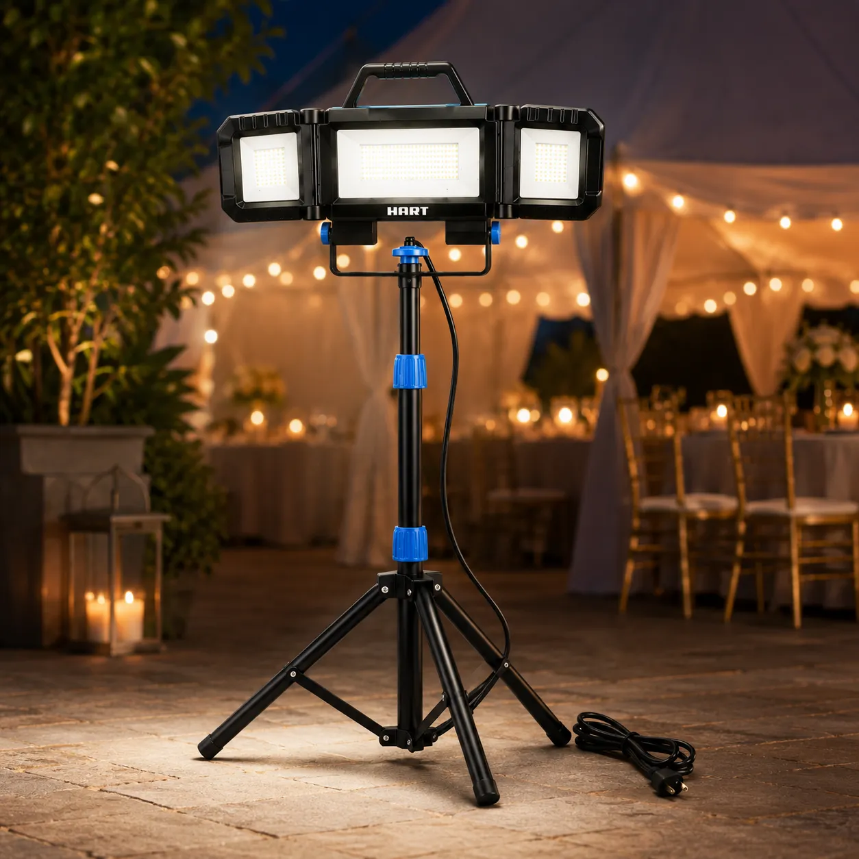 Tripod LED Work Light Stand