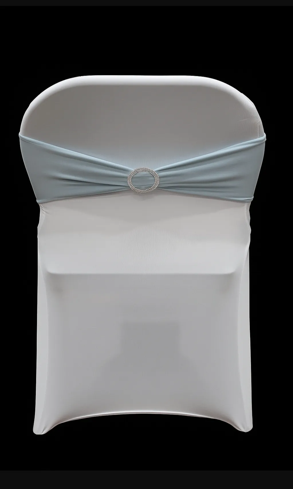 Spandex Chair Sashes Band- Baby blue