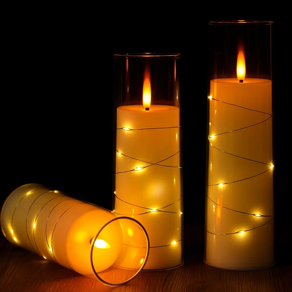 Flameless Flickering LED Cancdles