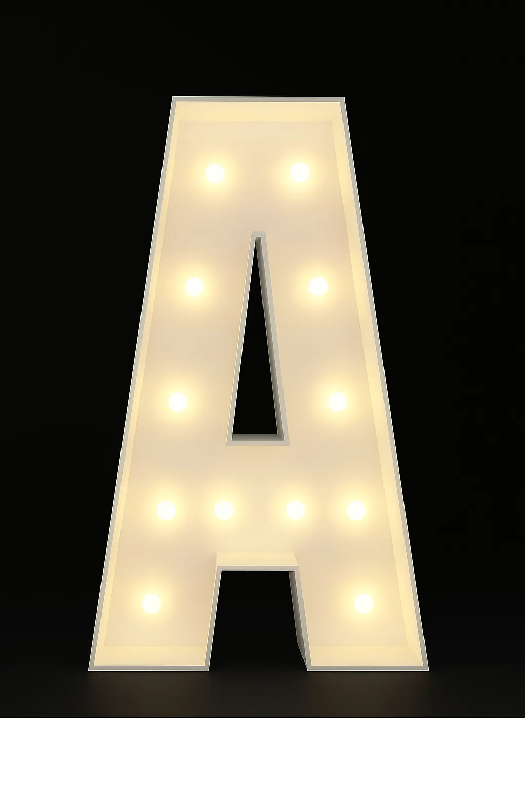 4 FT Marquee Light up Letter A