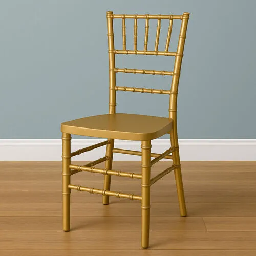 Resin Chiavari Chair - Gold