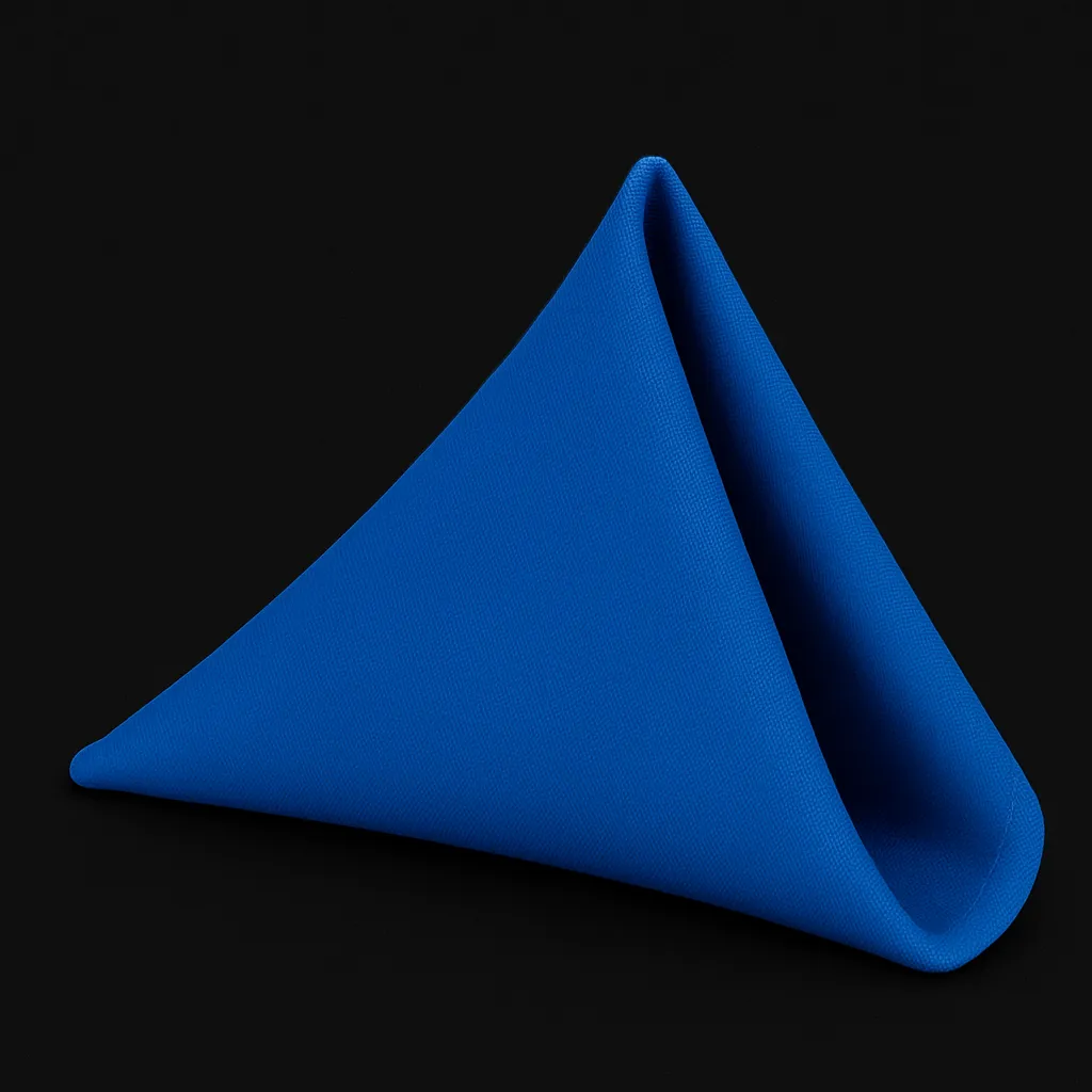 Premium Polyester Napkin 20"x20" Royal blue