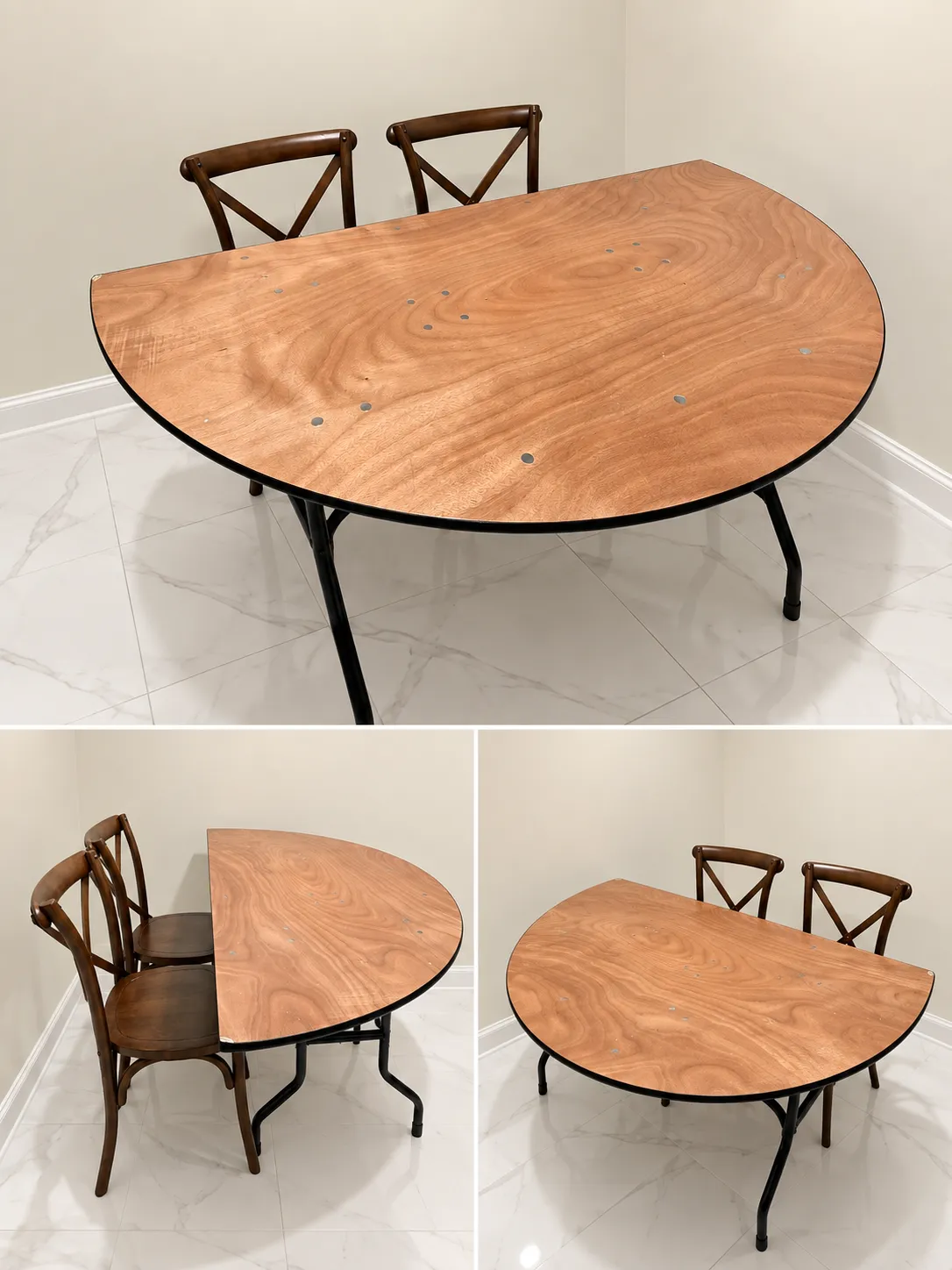 Half-Moon Sweetheart Table