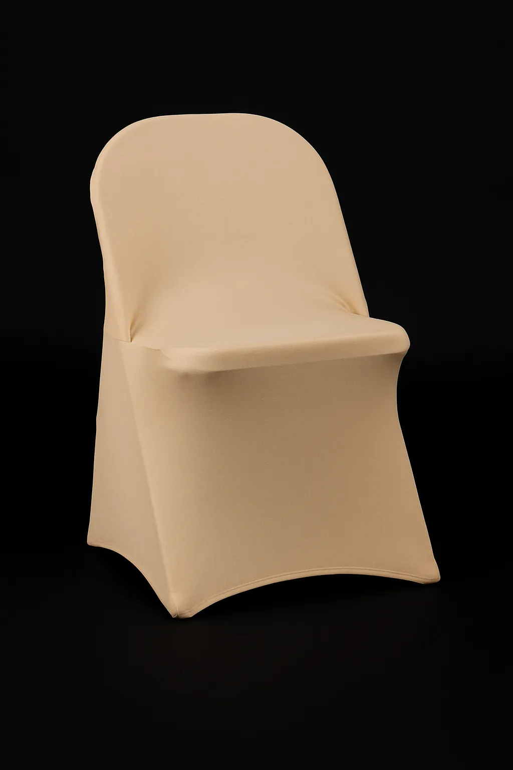 Spandex Folding chair cover - Beige