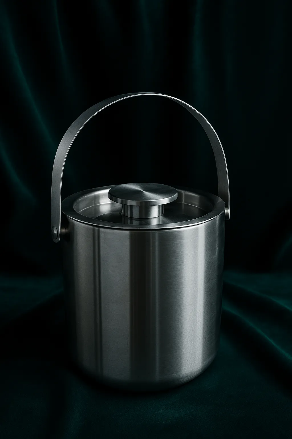 Classic Chill Stainless Steel Ice Bucket-7" Tall