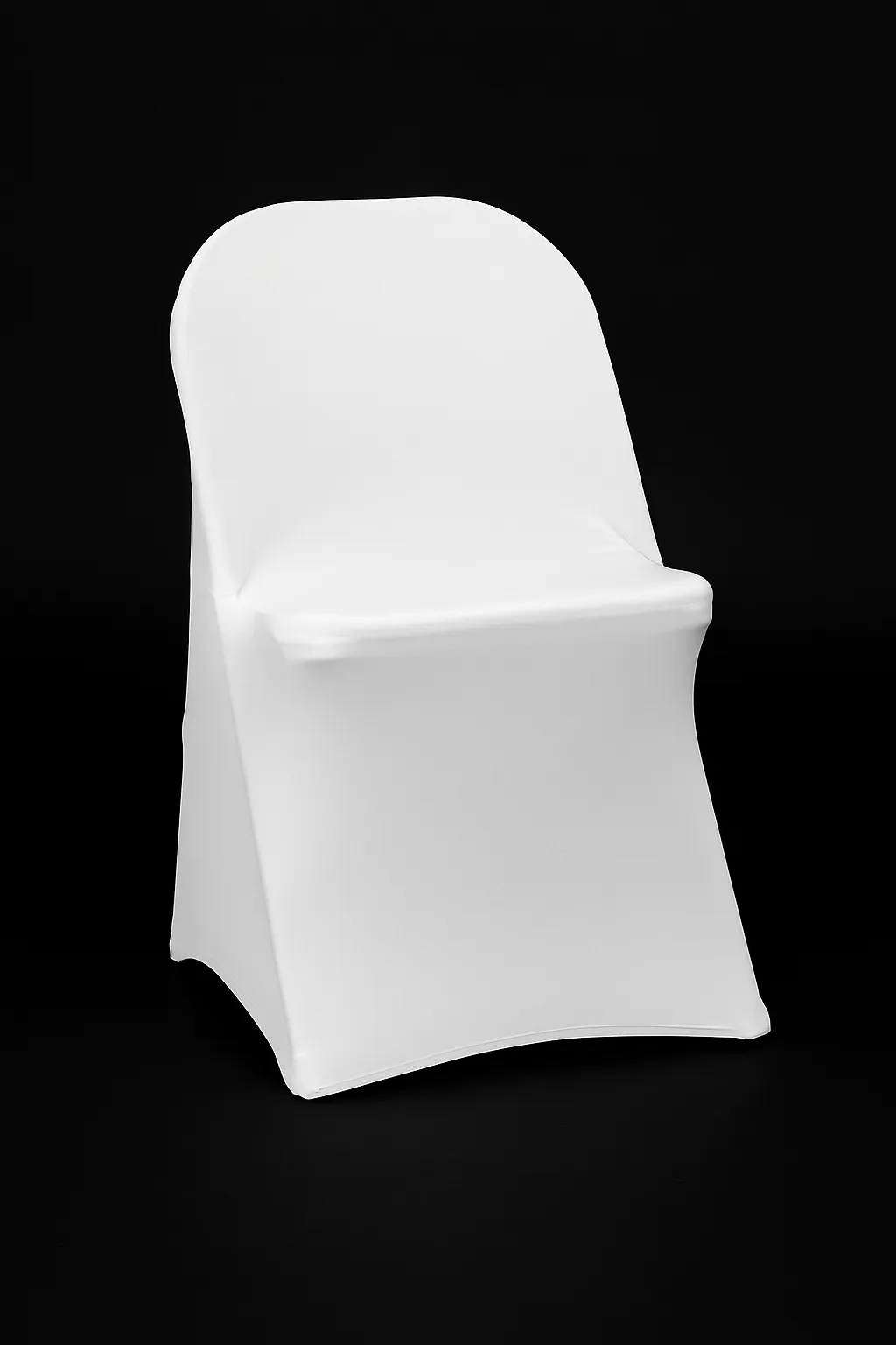 Spandex Folding Chair Cover-White