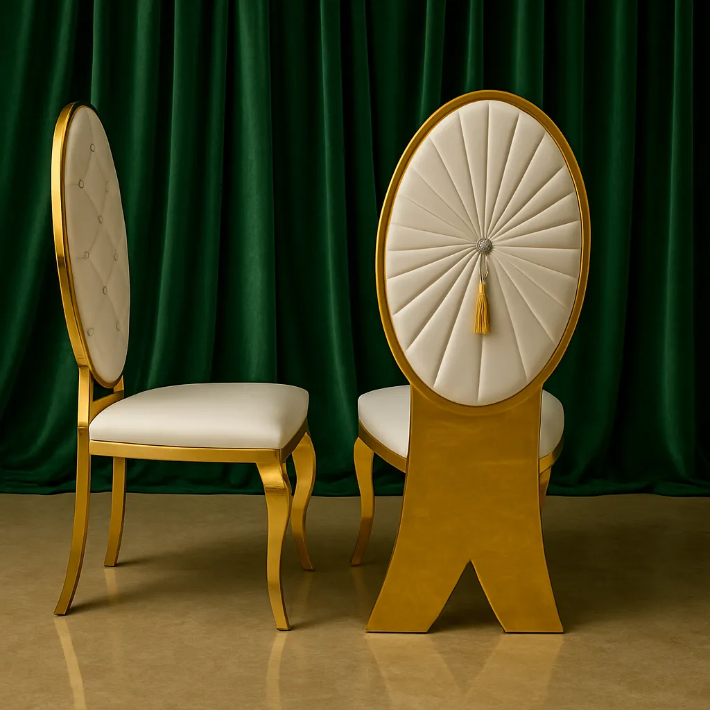 Majestic Bride & Groom Chair Set (2 Chairs)