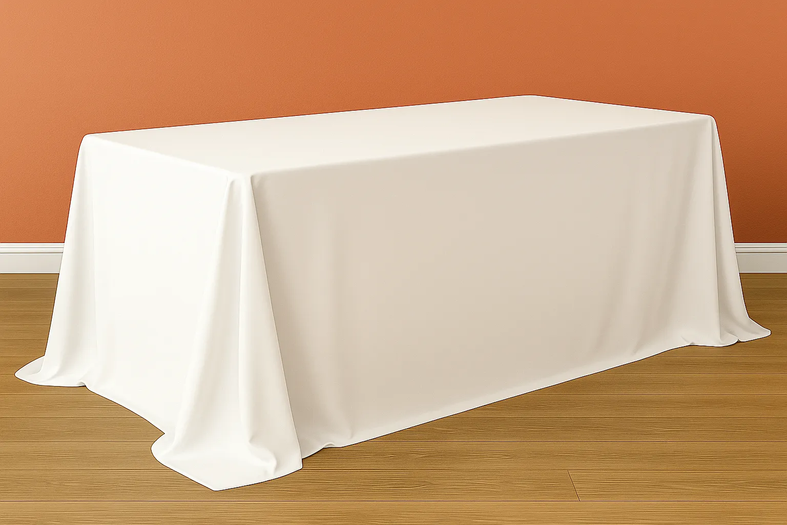 Tablecloth Premium Polyester - 90x132 - White
