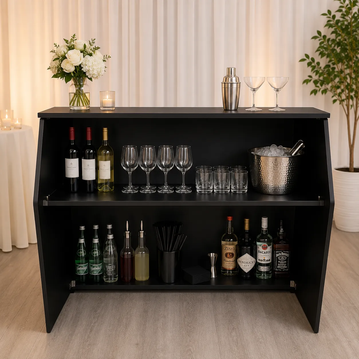 Portable Event Bar – Black