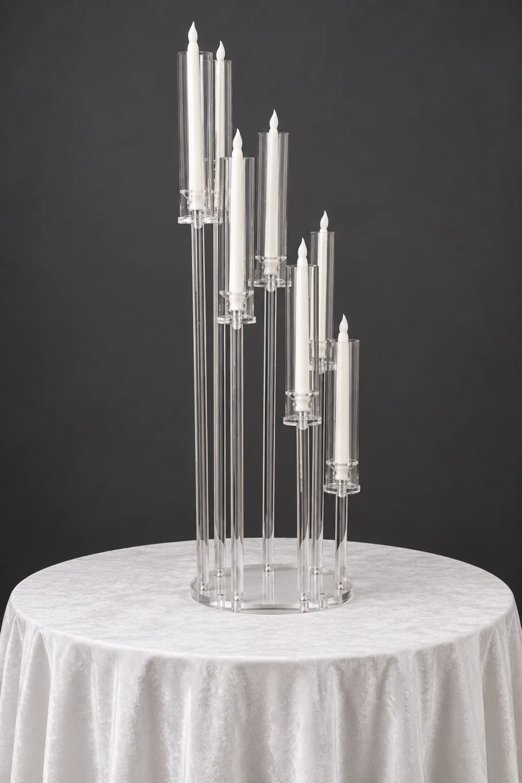 Luxury Acrylic Candle Centerpiece