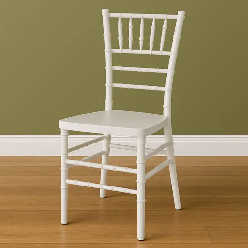 Resin Chiavari Chair - White