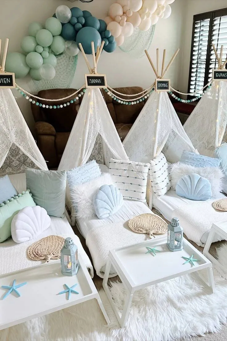 slumber party tent