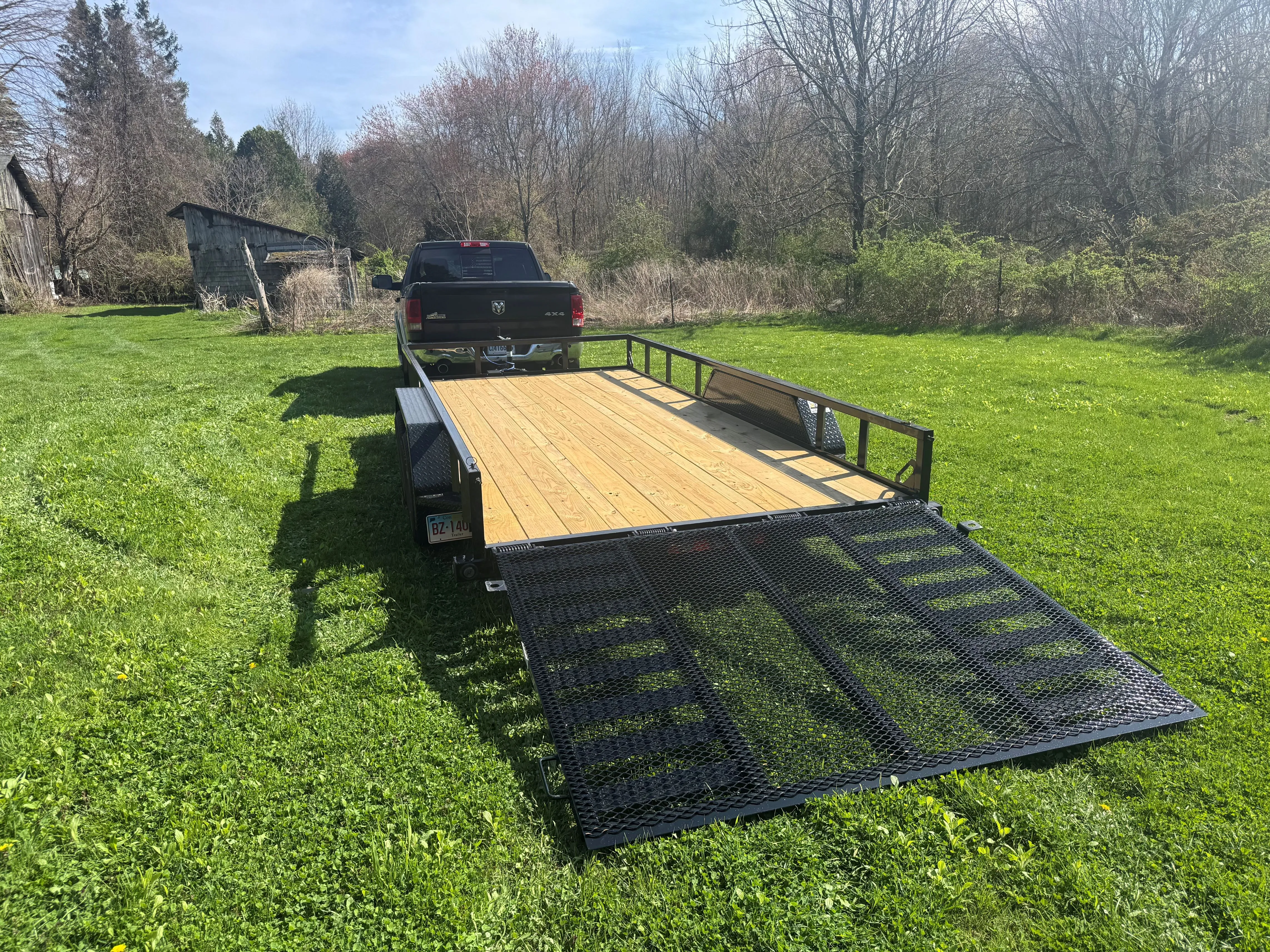 7X16 7K Utility Trailer 