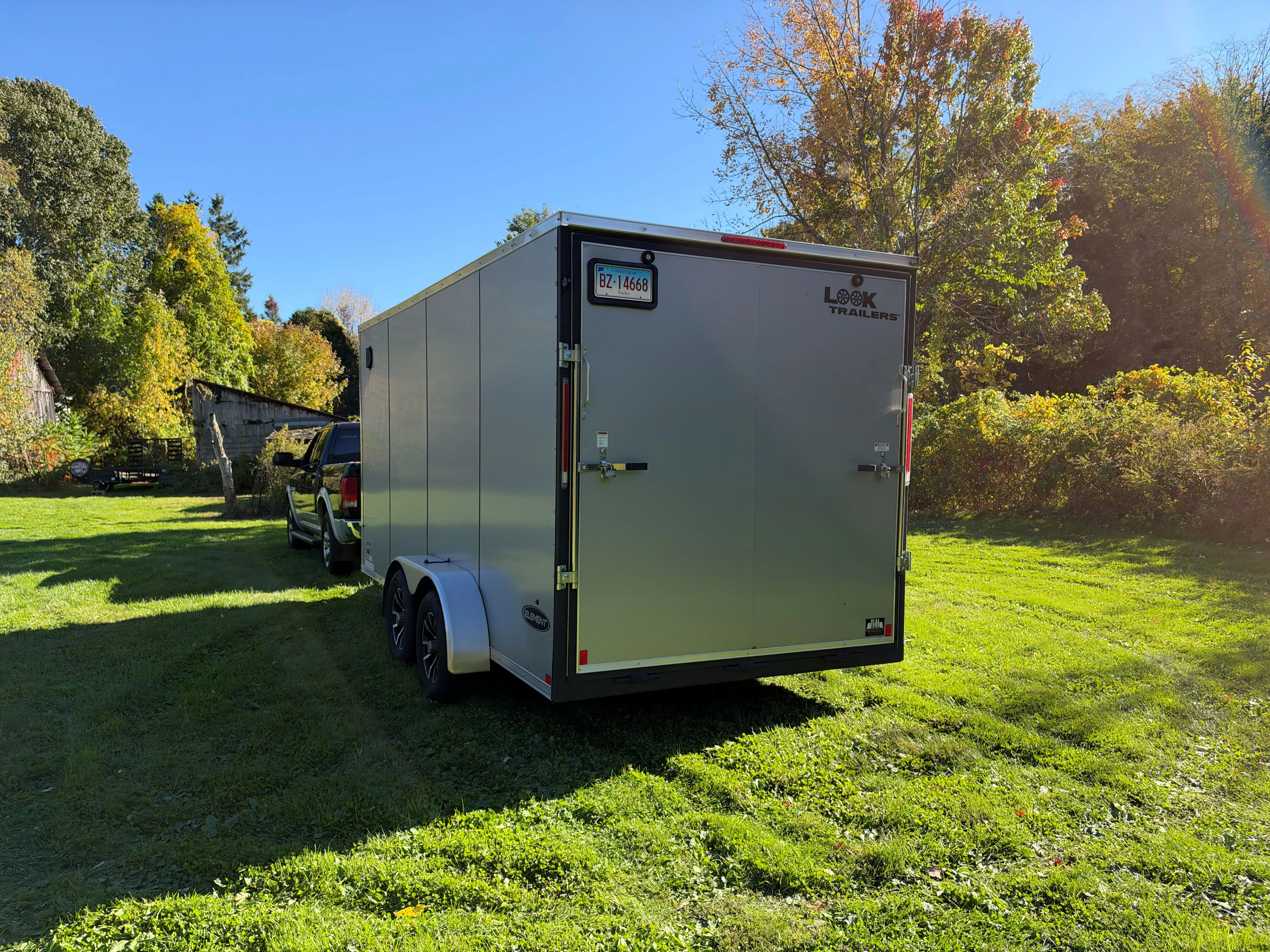 7X16 7K Enclosed Trailer