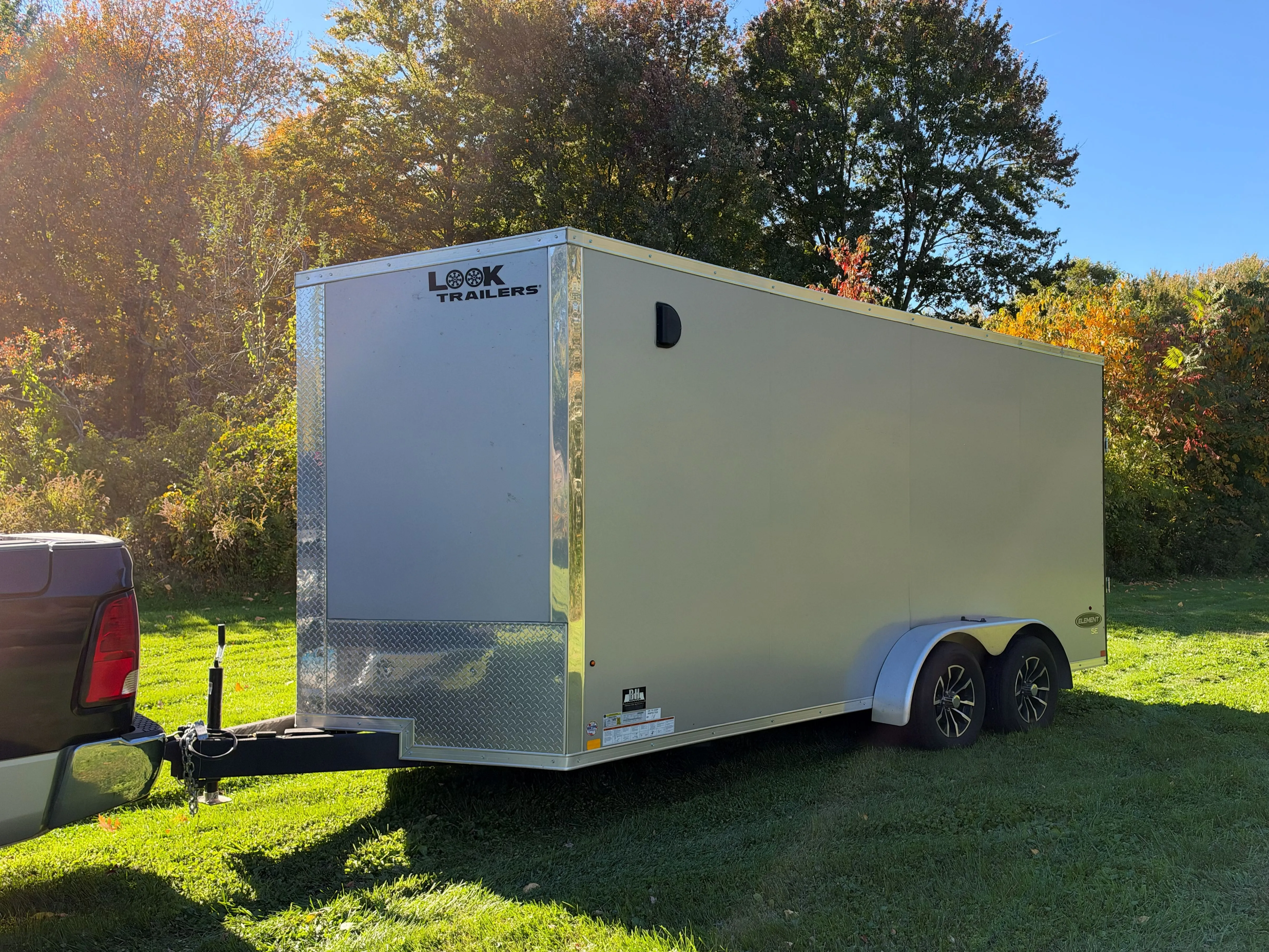 7X16 7K Enclosed Trailer