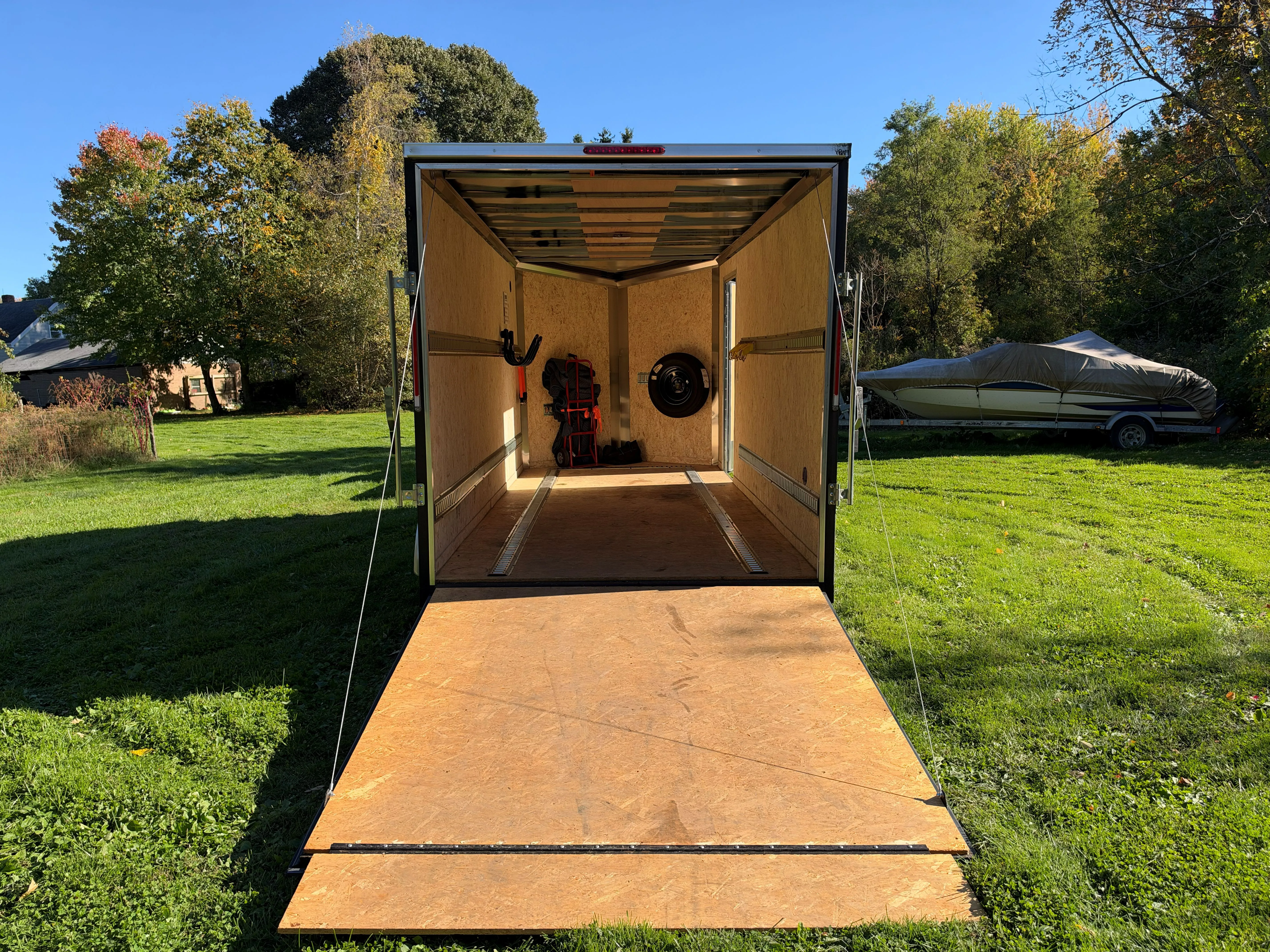 7X16 7K Enclosed Trailer