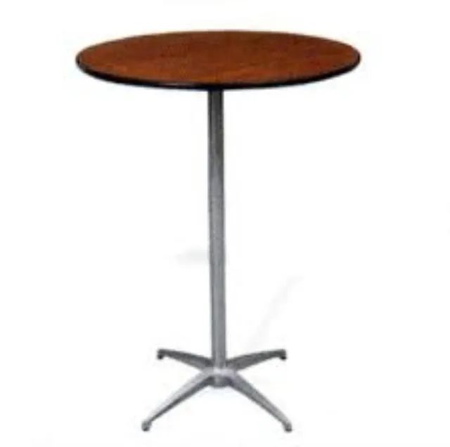 30" Round Belly Bar Rentals - 42" high