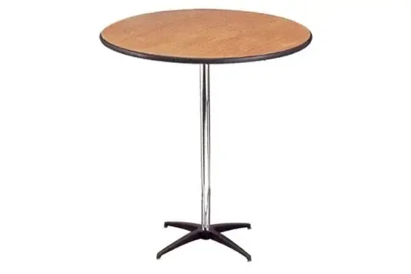 30" Round Cocktail table rentals - 30" high