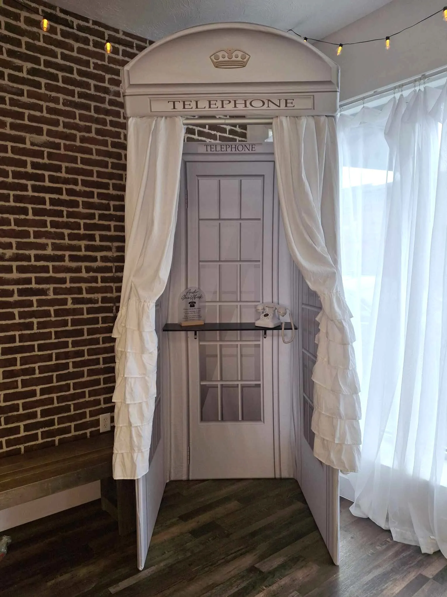 Audio Guestbook Phone Booth