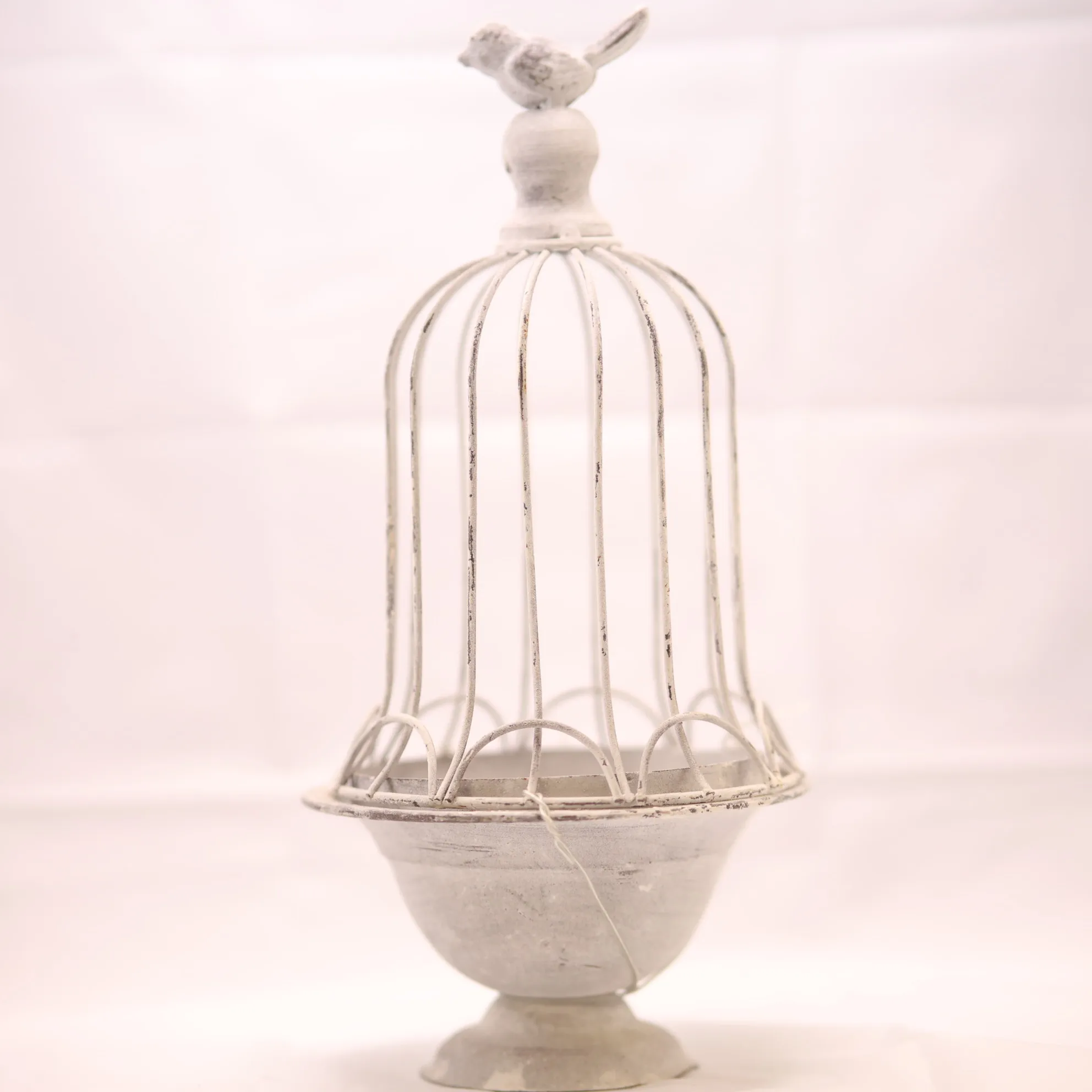 Grey Birdcage