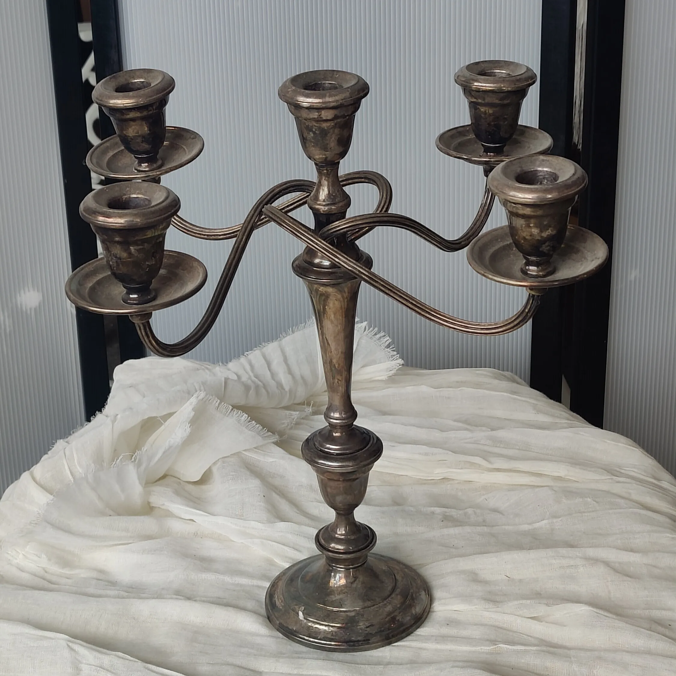 Candelabra - 5 Arm Bronze