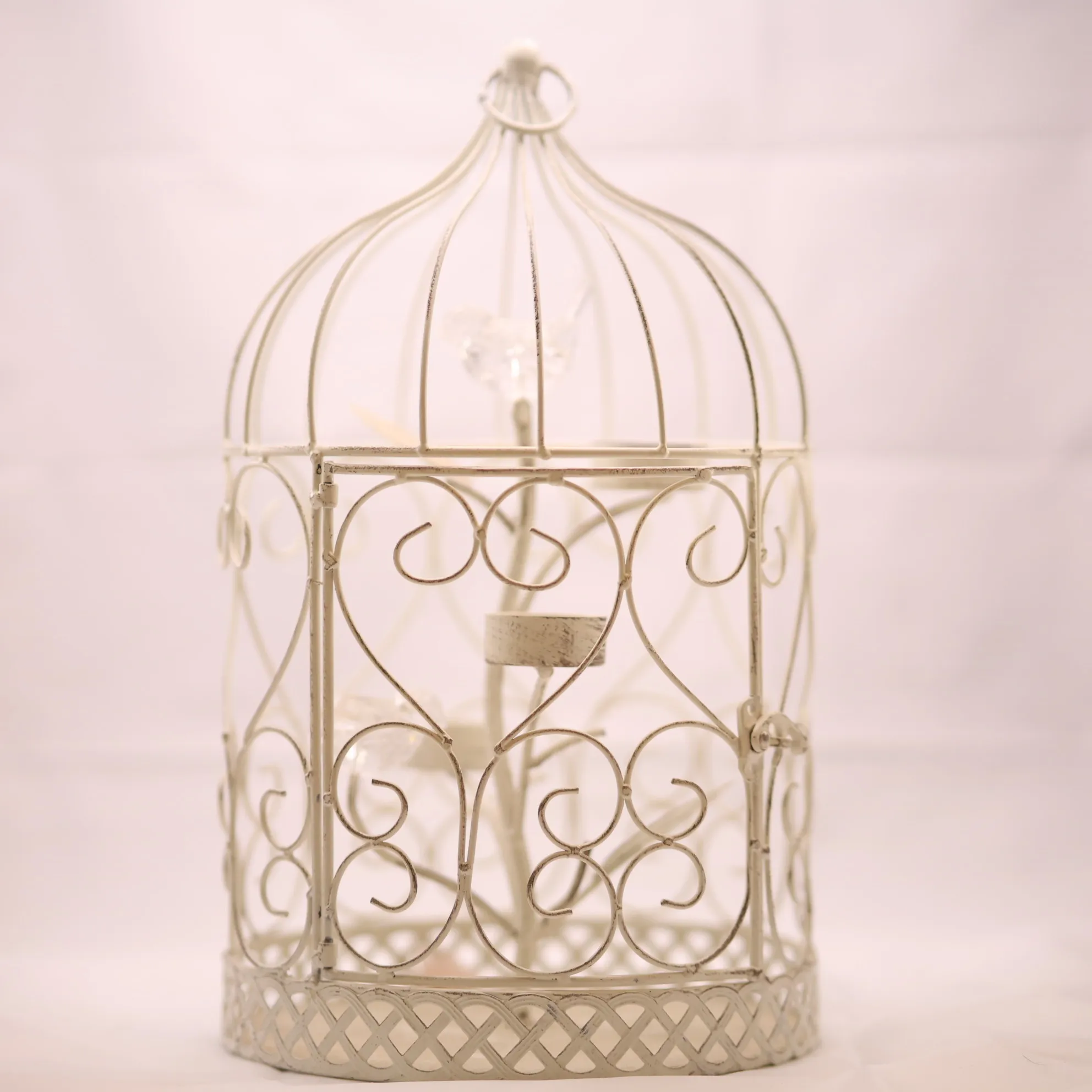 Lovebird Tea Light Birdcage