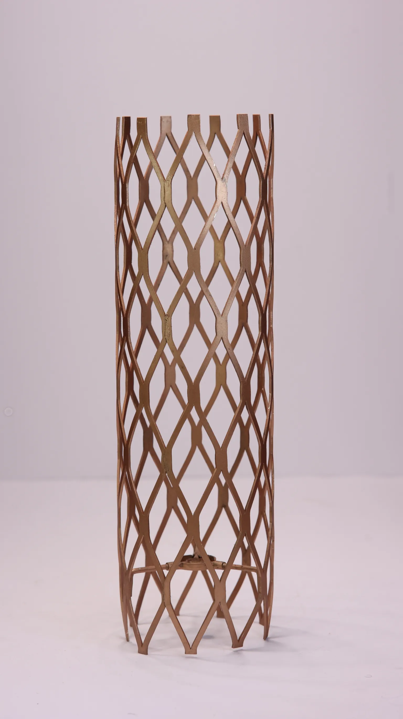 Votive - Copper Crisscross