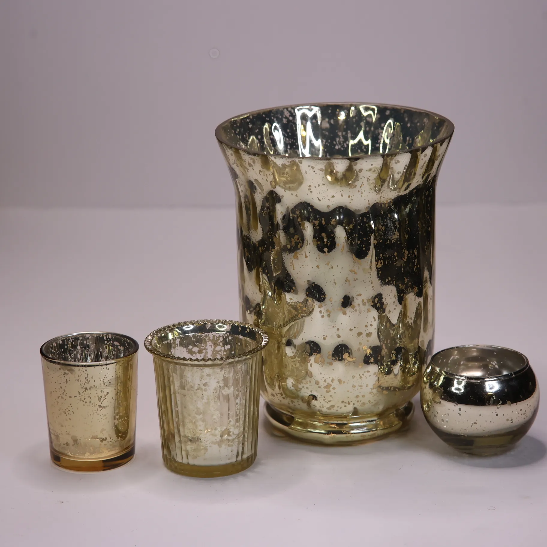 Shiny Gold Votives