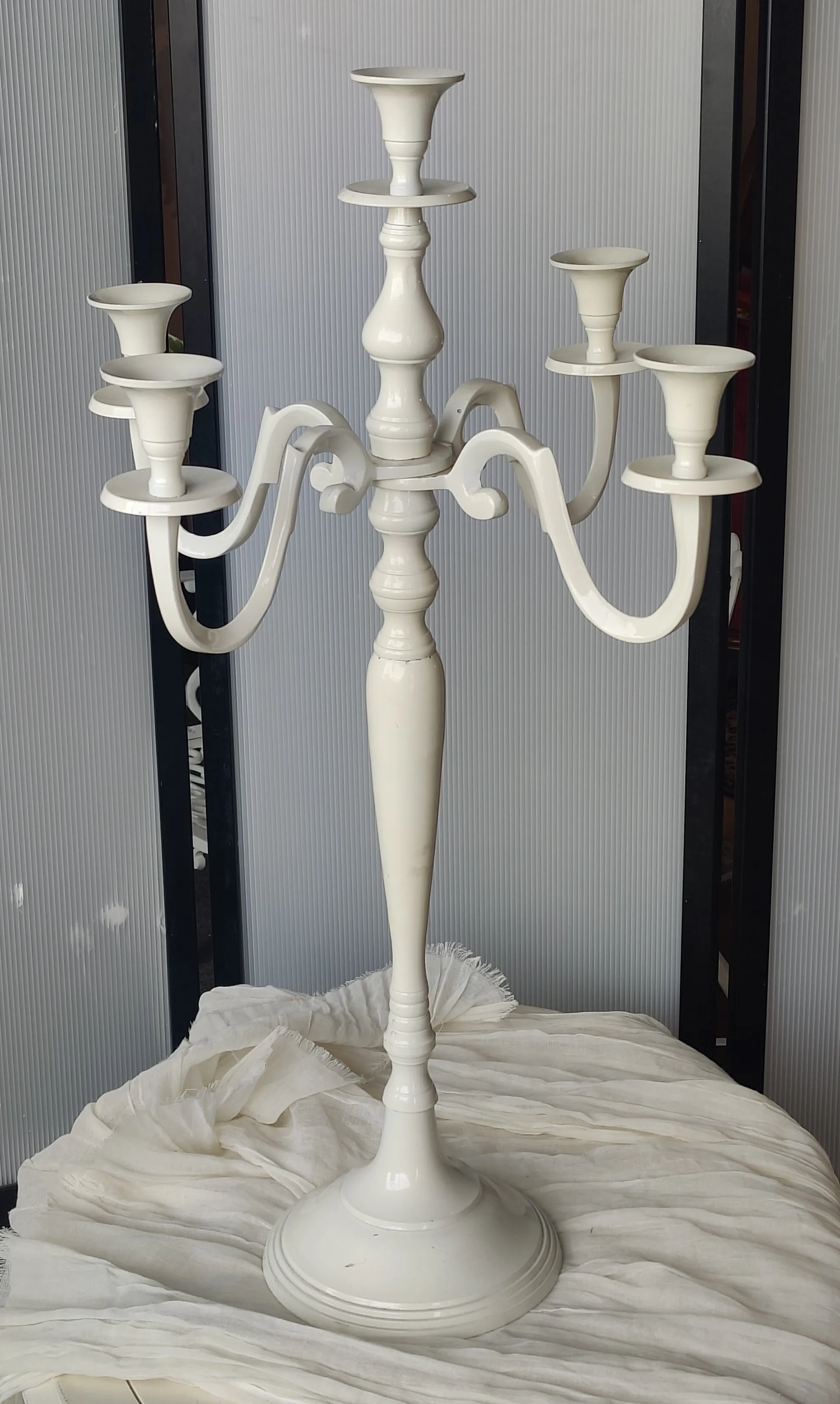 White Candelabras