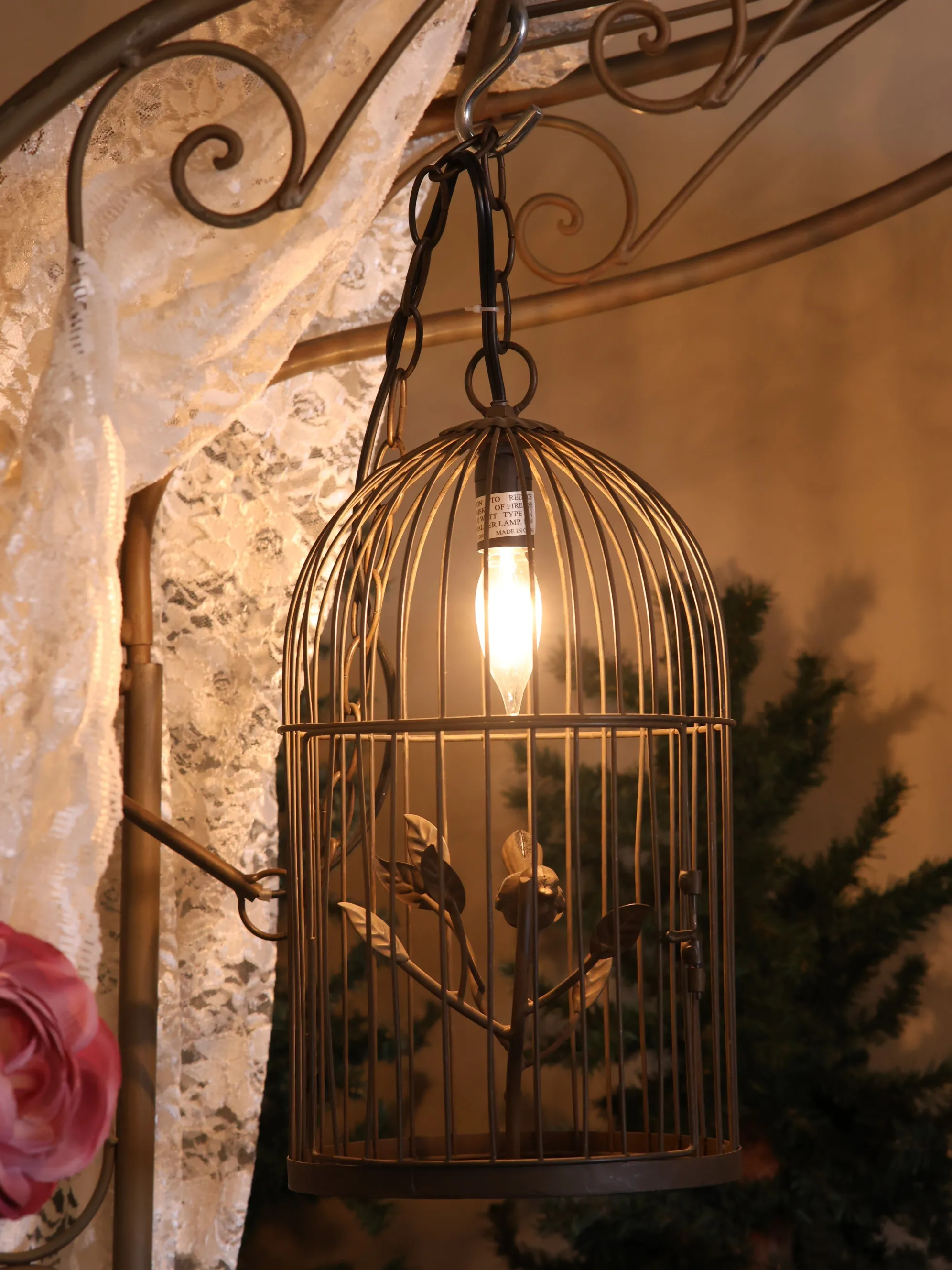 Birdcage Hanging Light