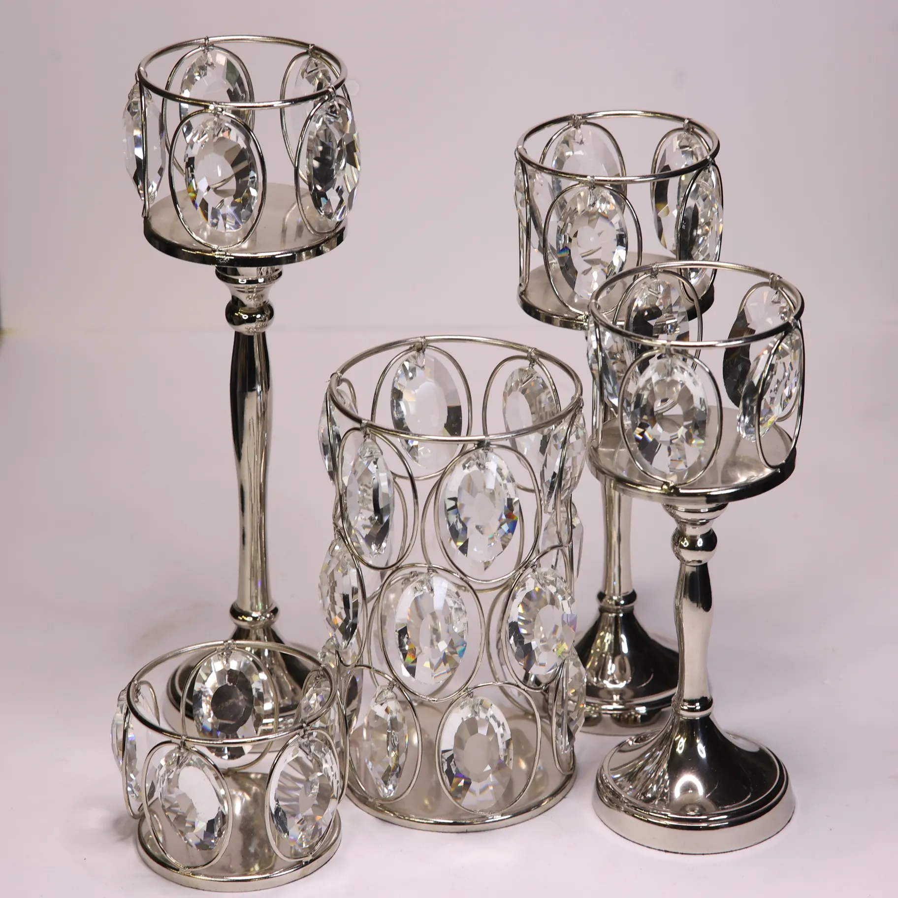 Princess Crystal Candleholders
