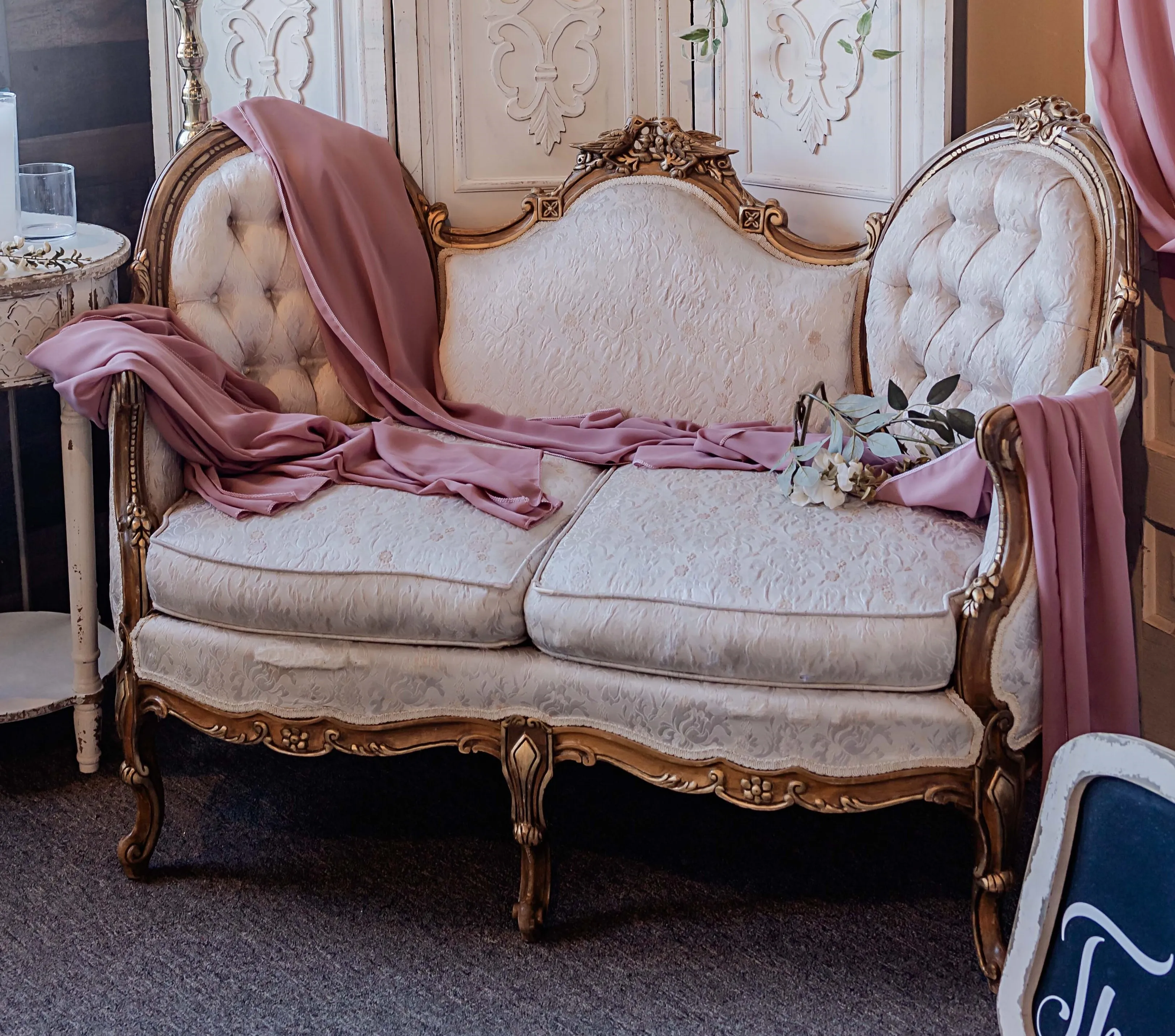 Vintage French Loveseat
