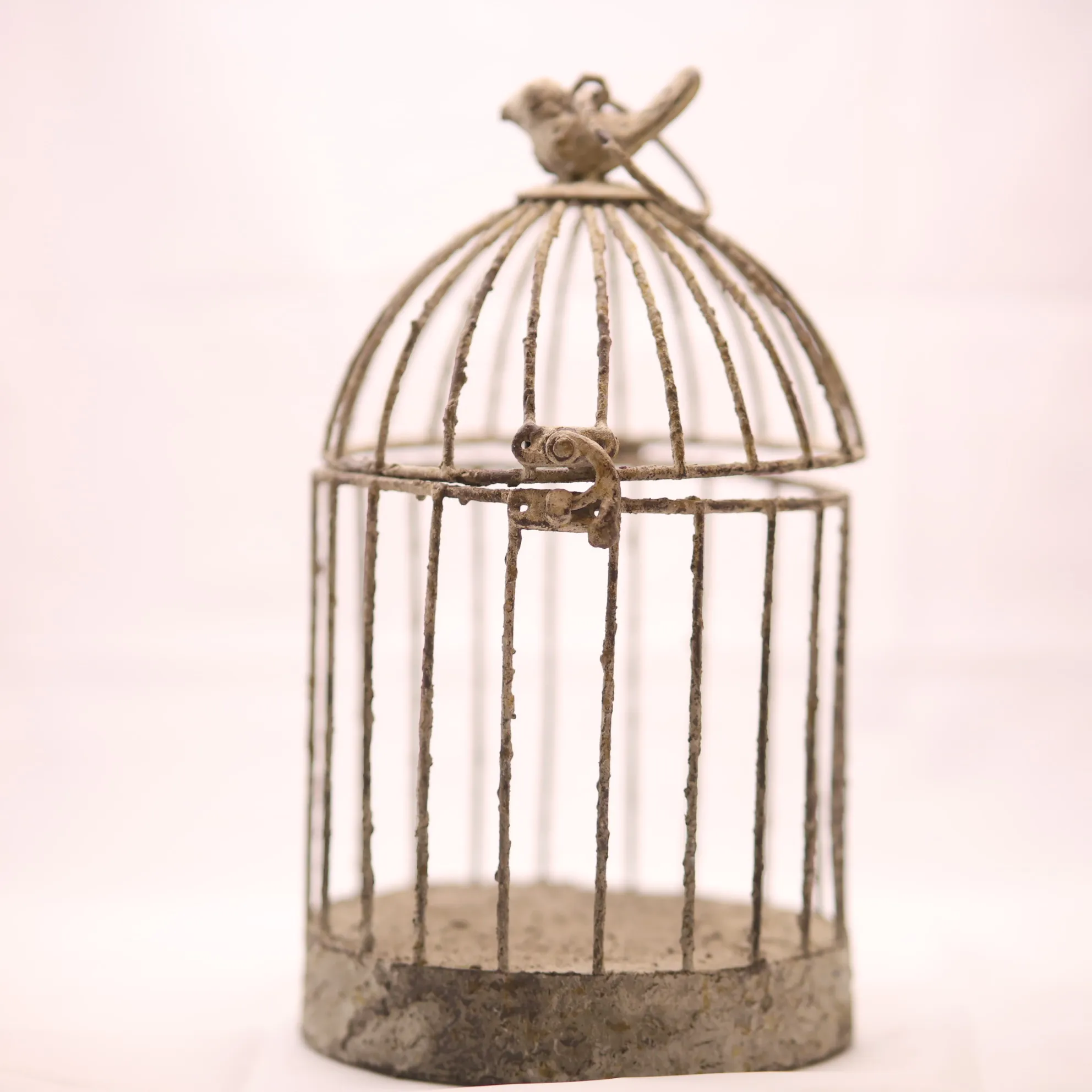 Grey Dove Birdcage