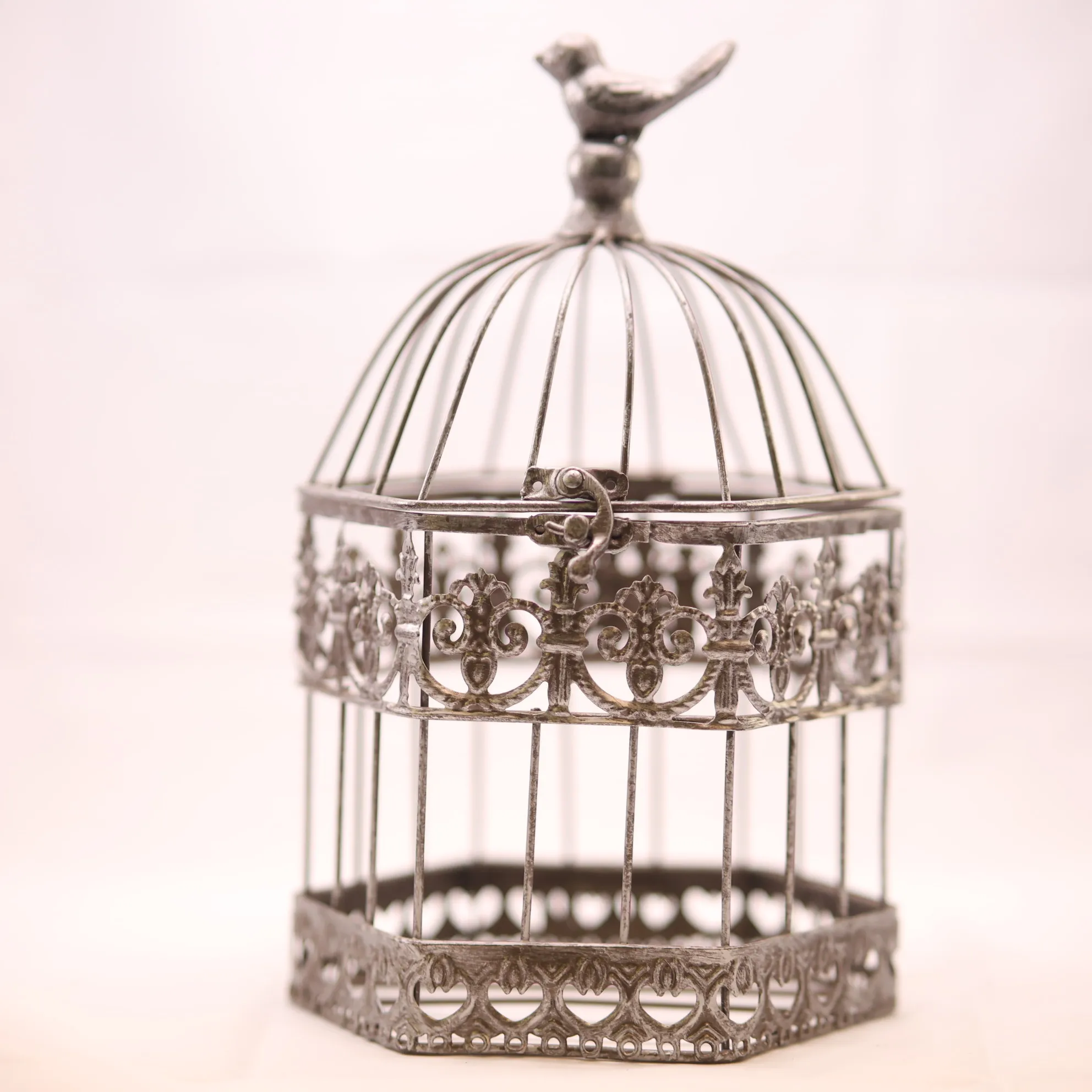 Metal 6 Sided Birdcage