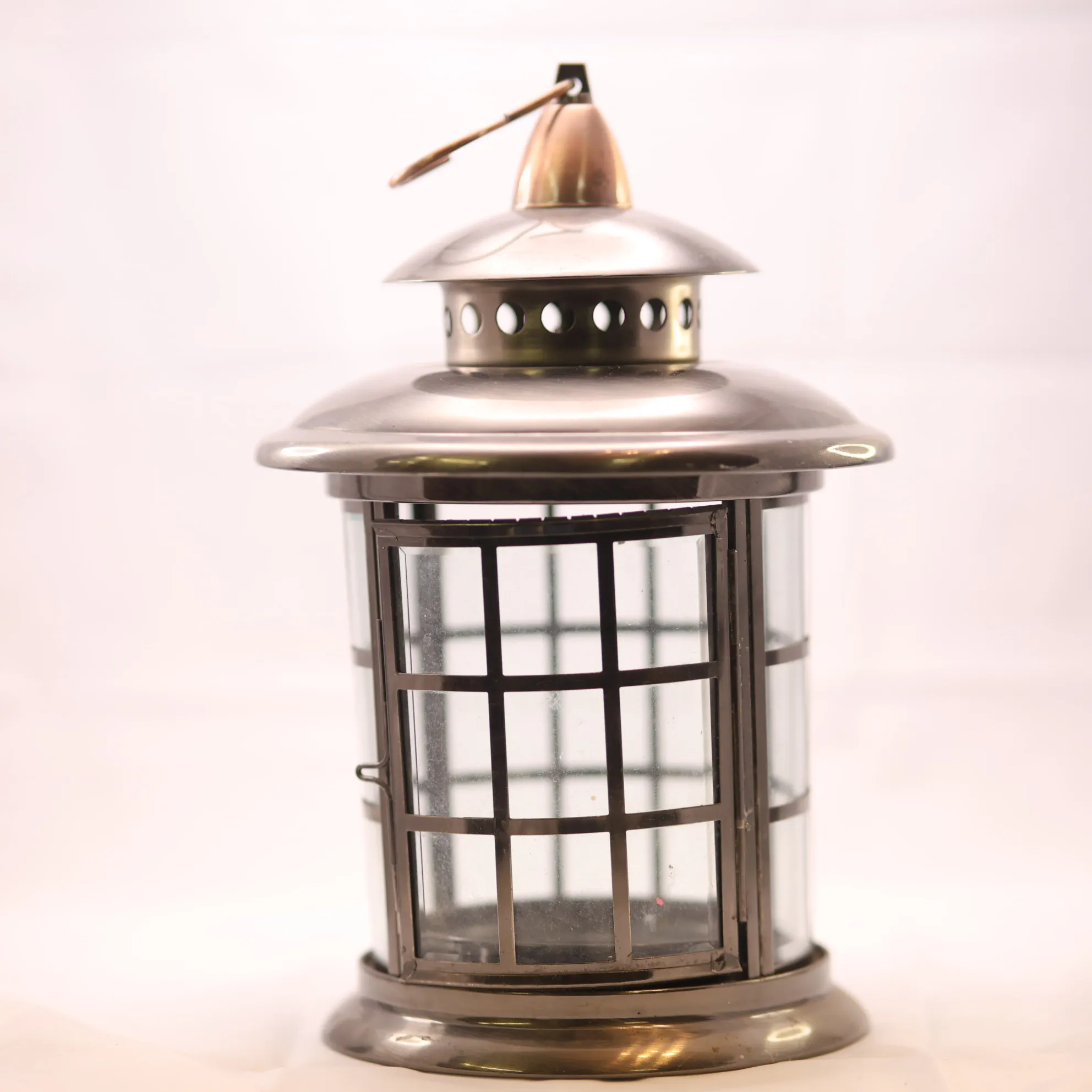 Lantern - Metal Round Pendant