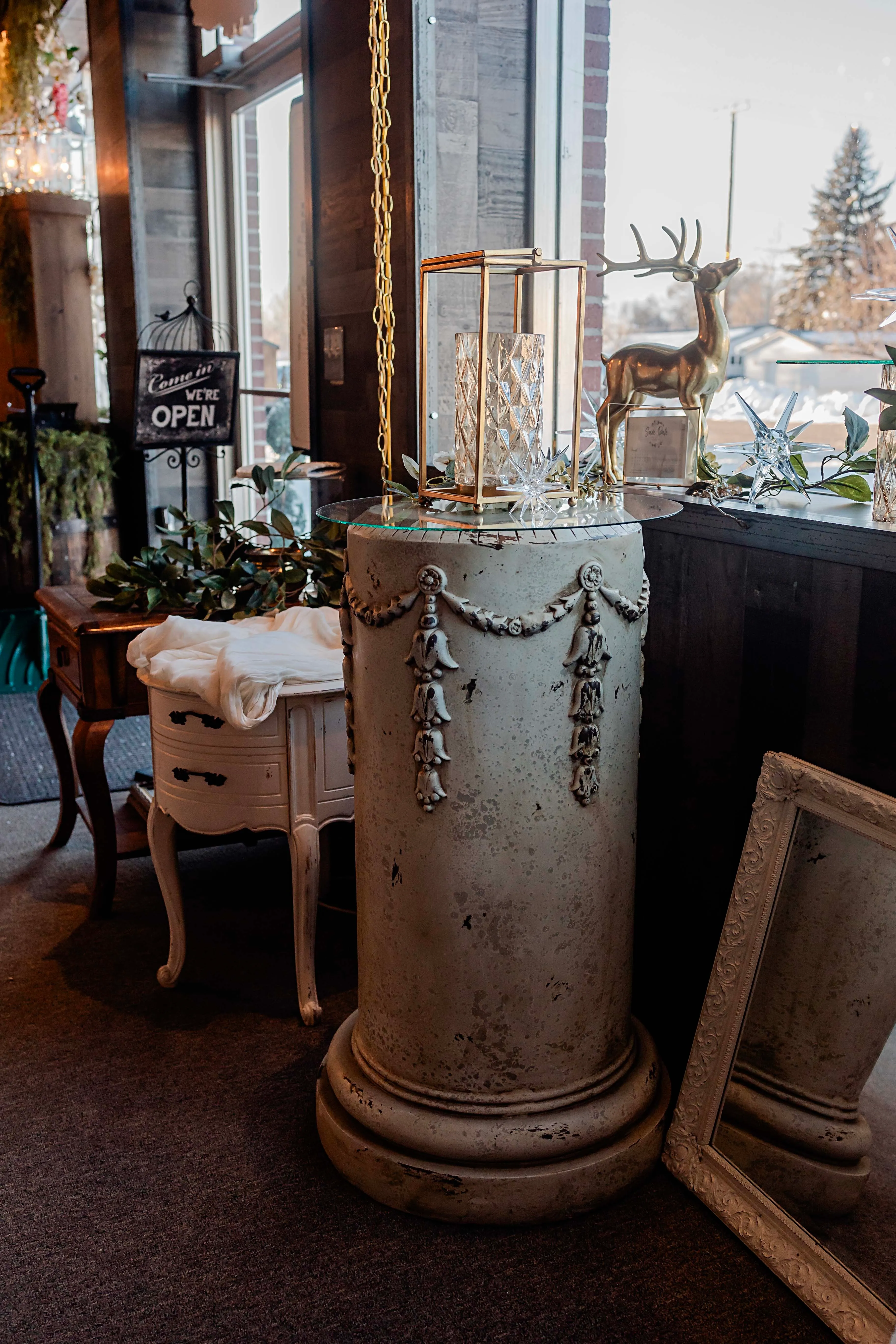 Goddess Garden Column