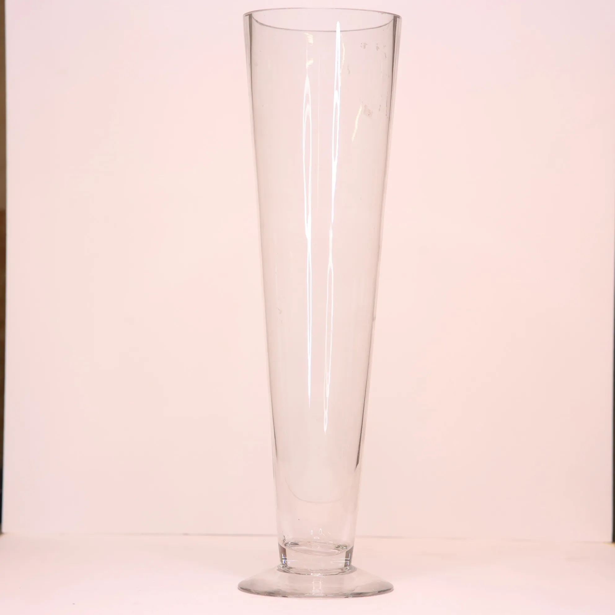 Glass Trumpet Vase